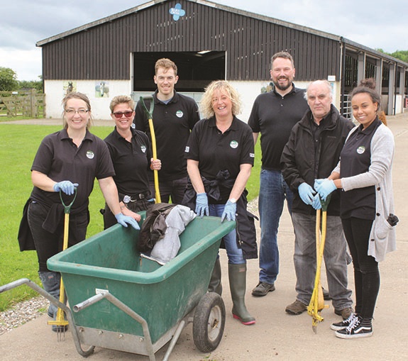 The BPCA team during 2016 Pest Awareness Week, helping out at a local animal shelter